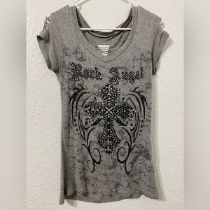 Rock angel y2k shirt